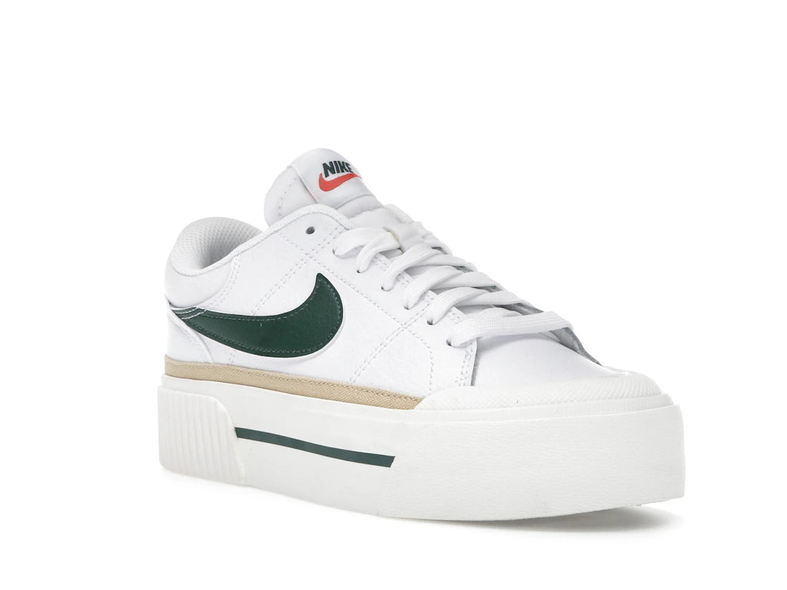Nike Court Legacy Lift White Sail Sesame Fir (Women's) - vue secondaire A