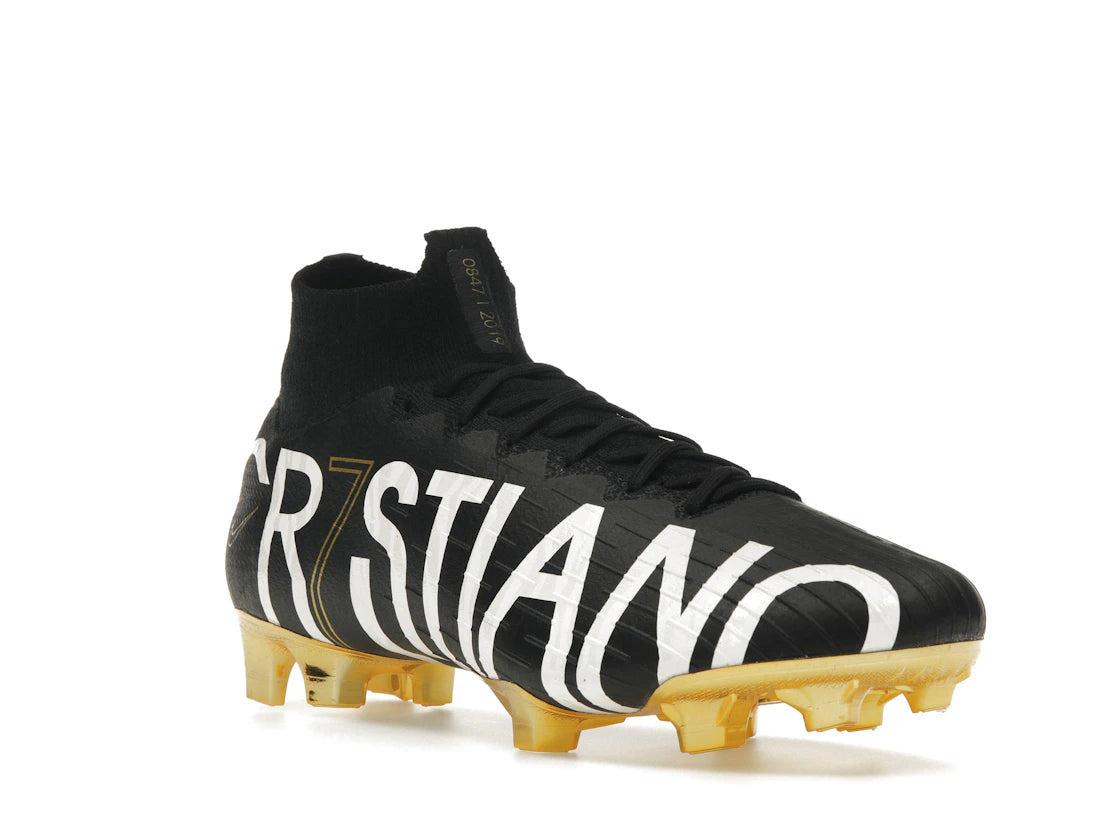 Nike Mercurial Superfly 6 Elite CR7 FG Cristiano Ronaldo Black Gold - vue secondaire A
