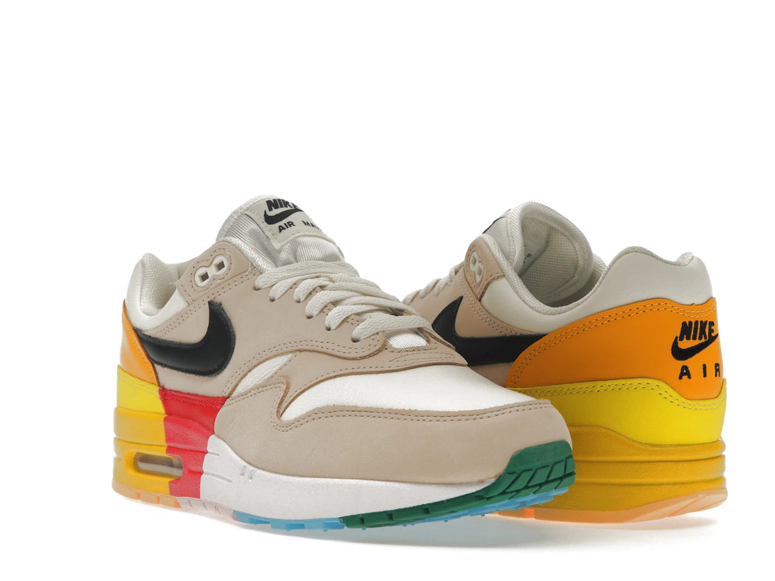 Nike Air Max 1 Khaki Multi-Color (Women's) - vue secondaire A