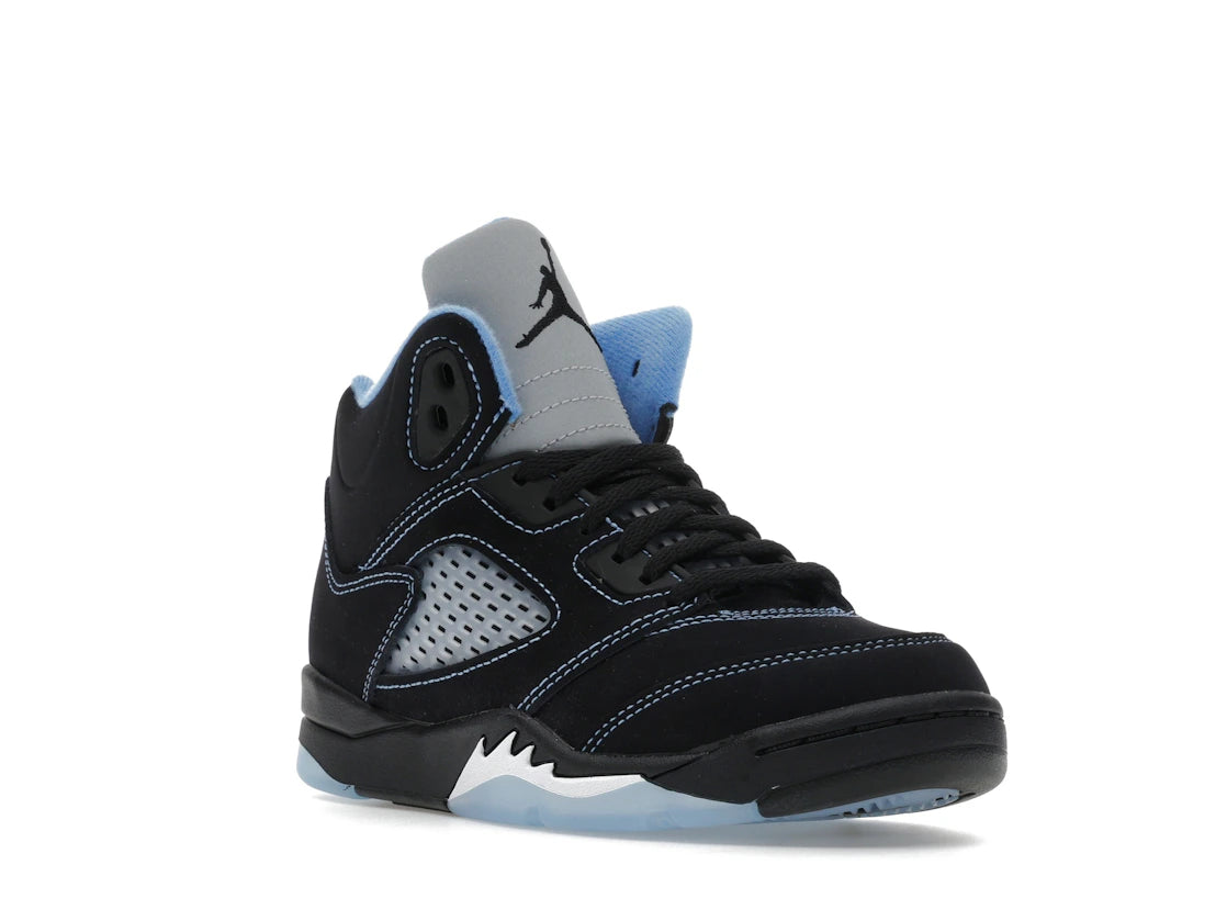 Jordan 5 Retro Black University Blue (2026) (PS) - vue secondaire A