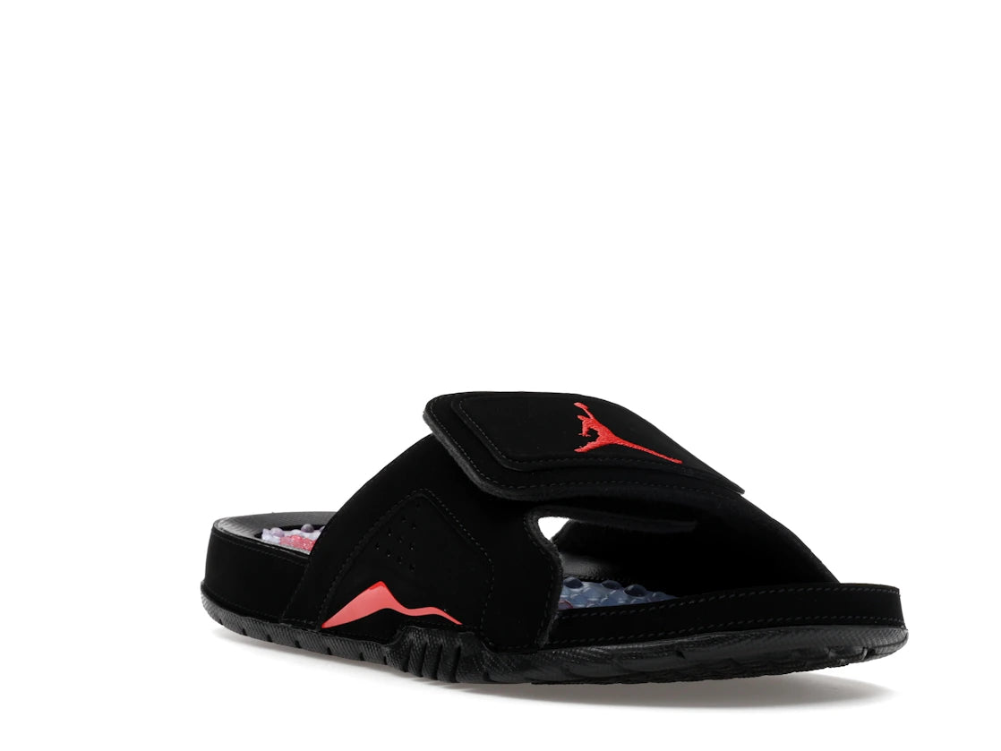 Jordan Hydro 6 Retro Slide Black Infrared - vue secondaire A