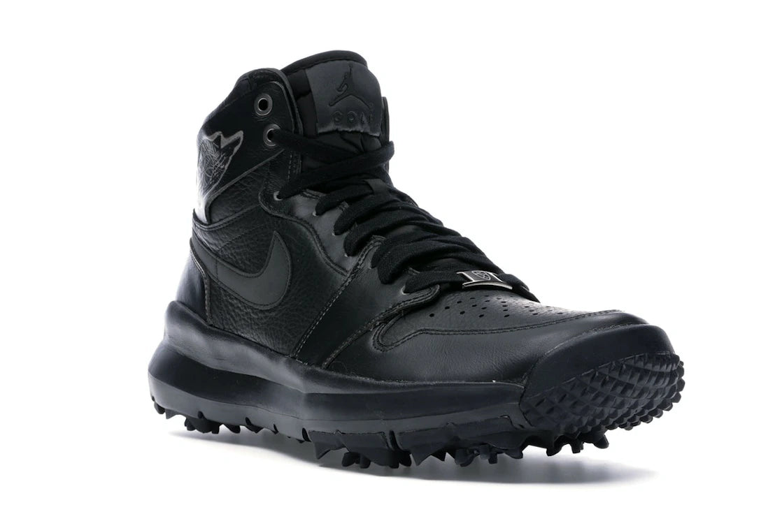 Jordan 1 Retro Golf Triple Black - vue secondaire A