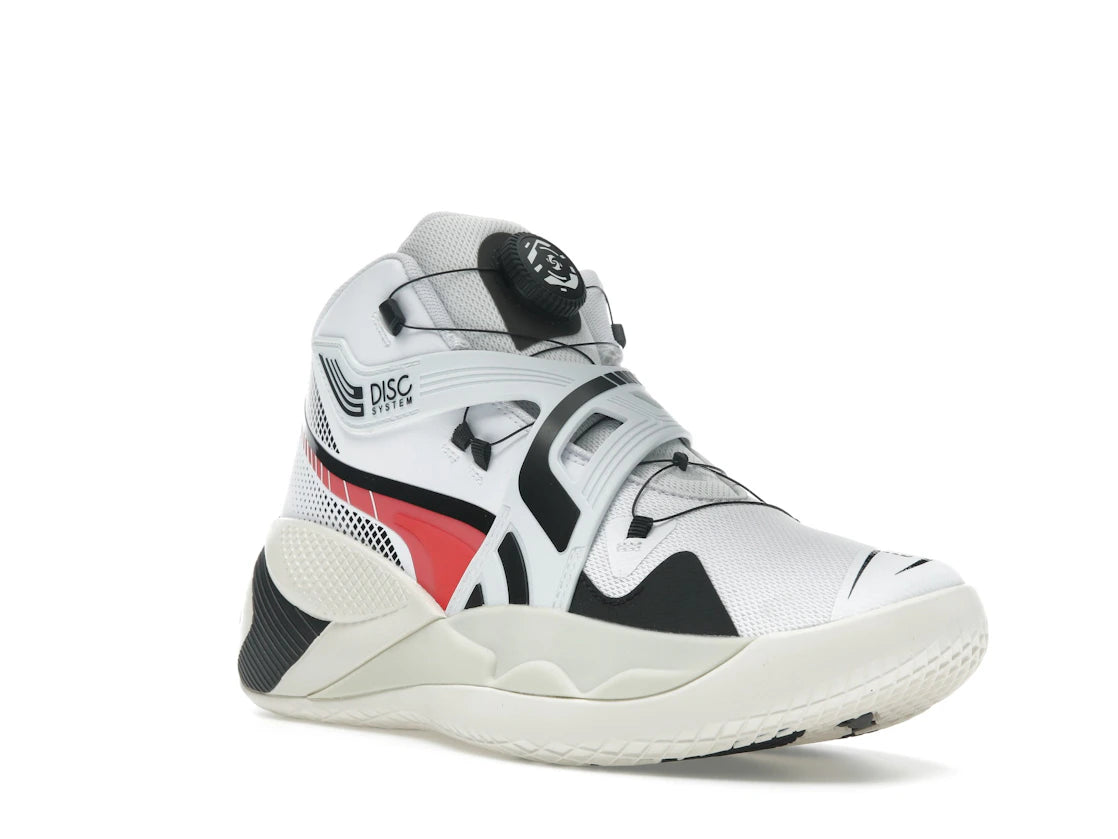Puma Disc Rebirth White Fiery Coral - vue secondaire A