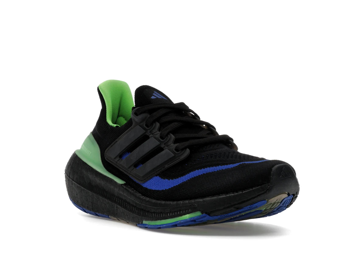 adidas Ultra Boost Light Core Black Lucid Lime - vue secondaire A