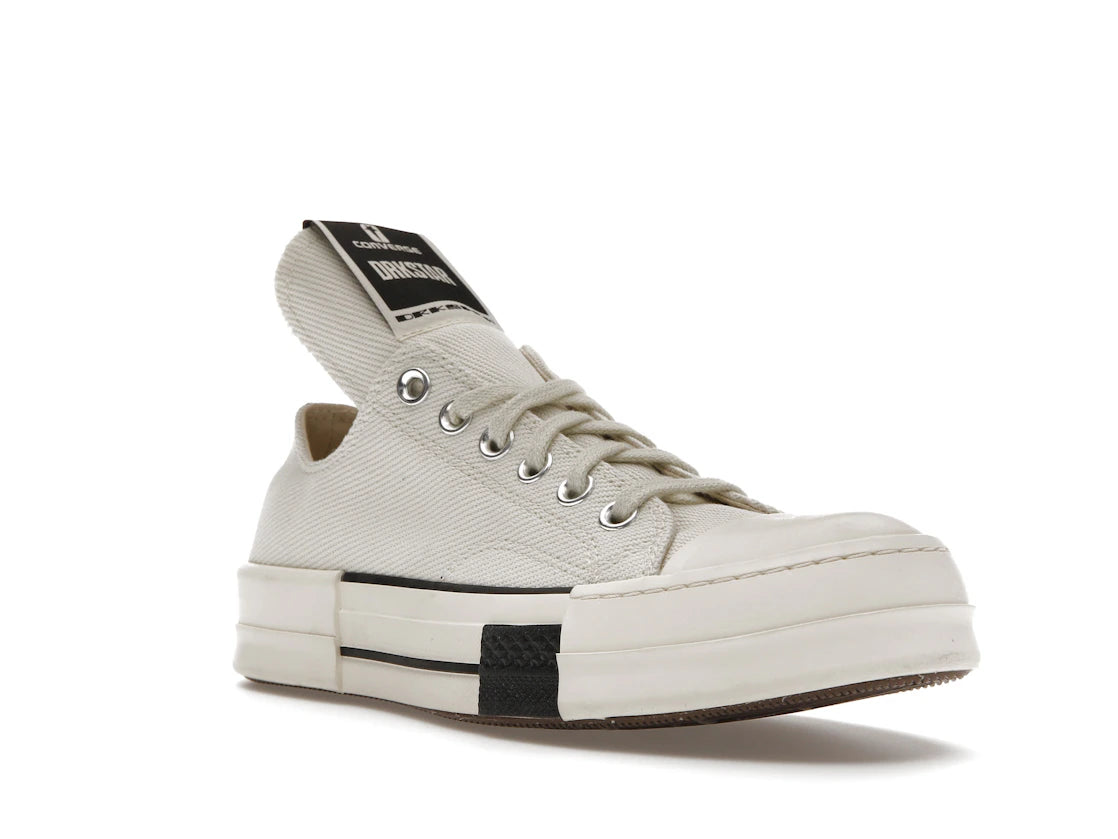 Converse DRKSTR Chuck Taylor All Star 70 Ox Rick Owens DRKSHDW White - vue secondaire A