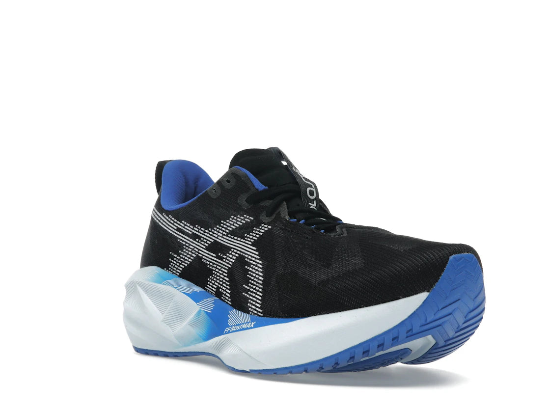 ASICS Novablast 5 Black White Blue - vue secondaire A