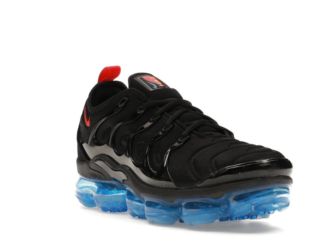 Nike Vapormax Plus Black Red Blue - vue secondaire A