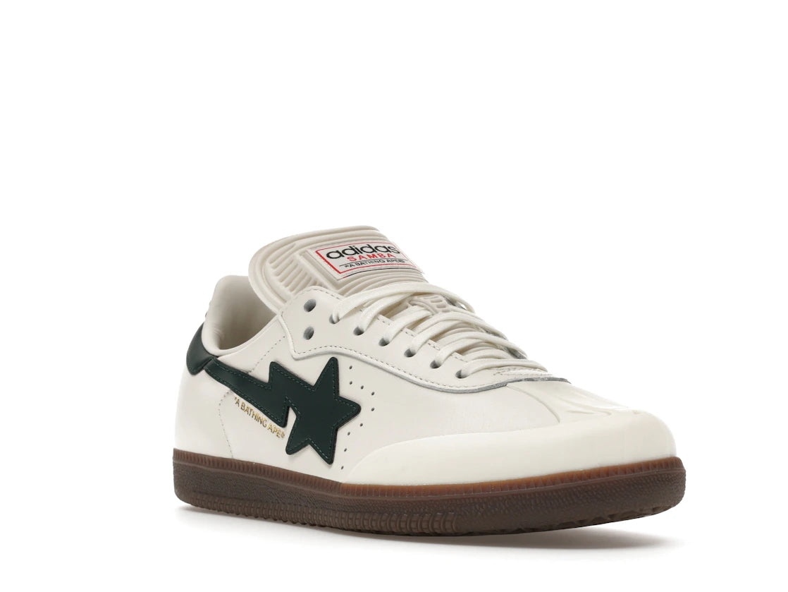 adidas Samba Bape World Cup Pack White Forest - vue secondaire A