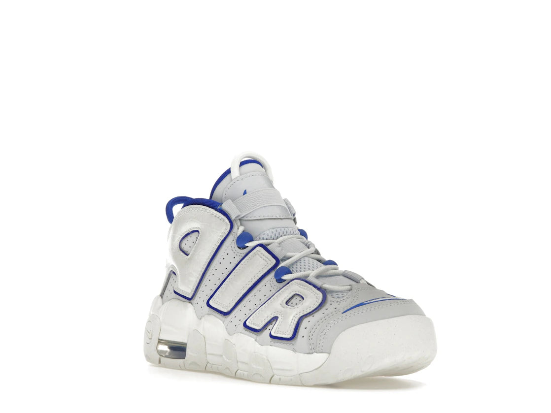 Nike Air More Uptempo Summit White Racer Blue (GS) - vue secondaire A