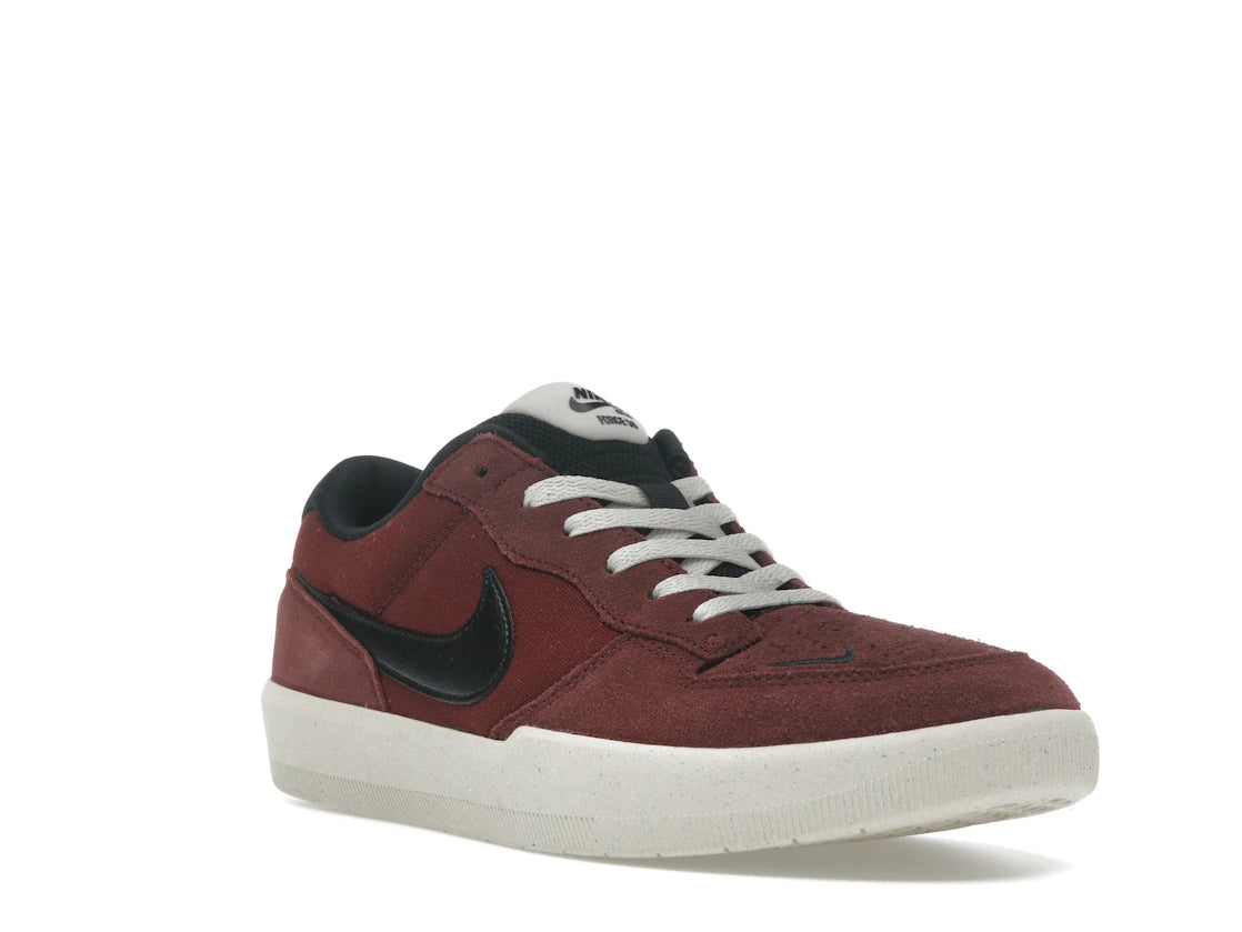 Nike SB Force 58 Dark Team Red Black Light Orewood Brown - vue secondaire A