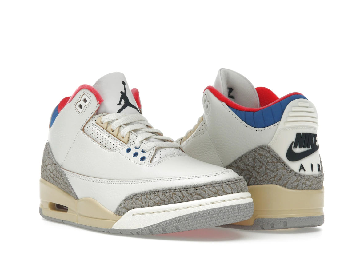 Jordan 3 Retro Seoul 2.0 - vue secondaire A