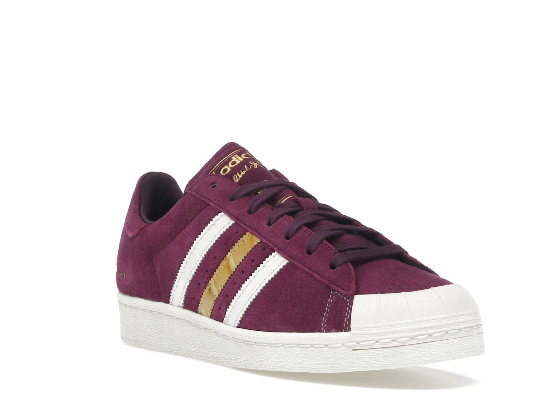 adidas Jabbar Low Wales Bonner Maroon Oat - vue secondaire A