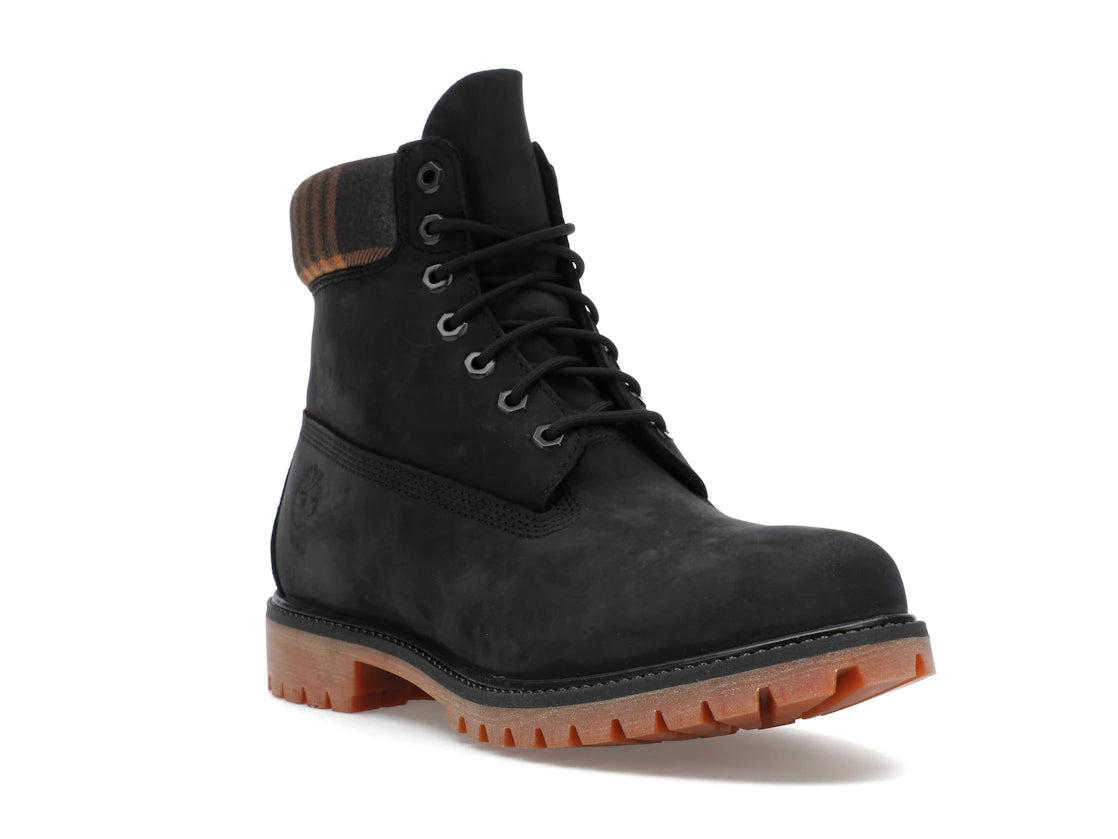 Timberland 6" Heritage Waterproof Boot Black Plaid - vue secondaire A