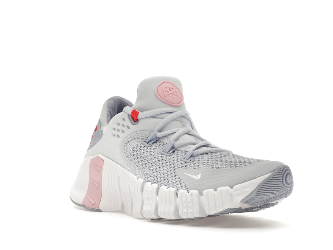 Nike Free Metcon 4 Football Grey Soft Pink (Women's) - vue secondaire A