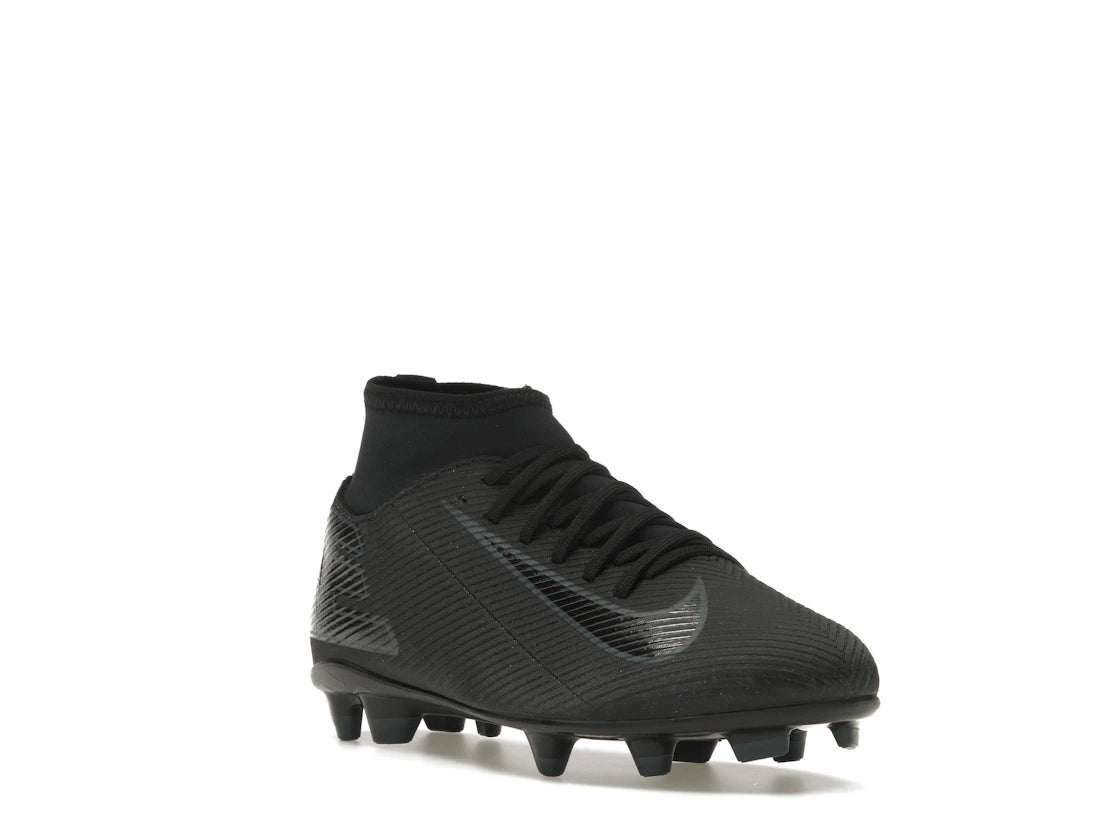Nike Mercurial Superfly 10 Club MG Black Deep Jungle (GS) - vue secondaire A