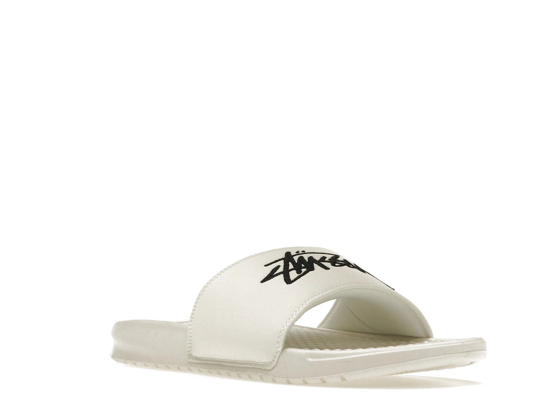 Nike Benassi Stussy Cream - vue secondaire A
