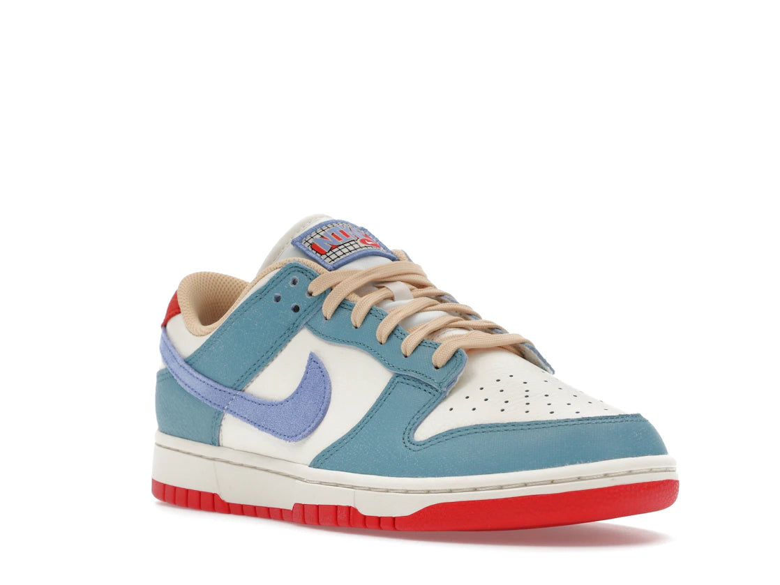 Nike Dunk Low Premium Denim Turquoise - vue secondaire A