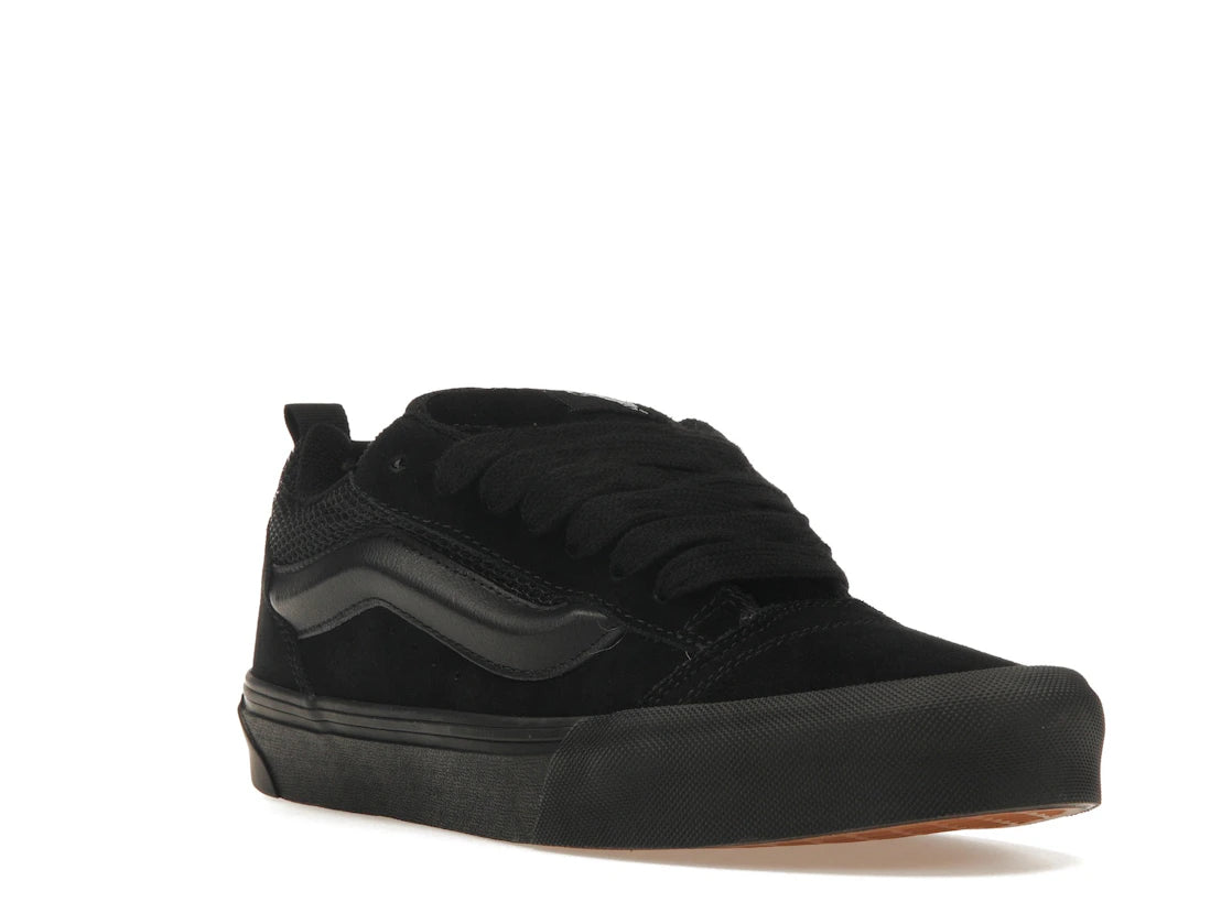 Vans Knu Skool Triple Black - vue secondaire A