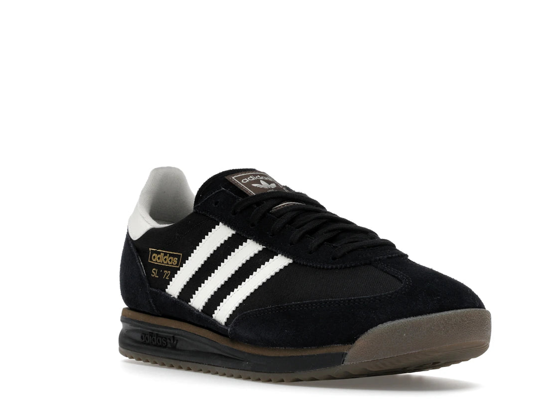 adidas SL 72 RS Black Off White Cargo Brown - vue secondaire A