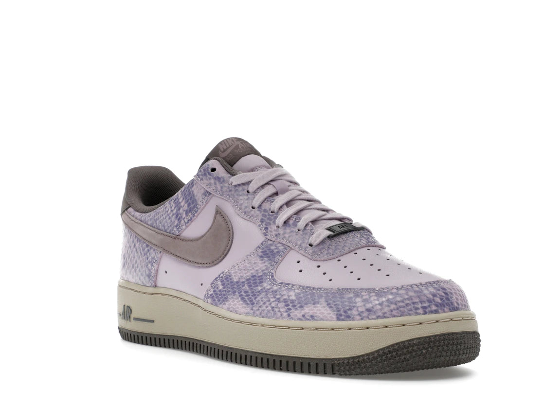 Nike Air Force 1 Low Purple Snakeskin - vue secondaire A
