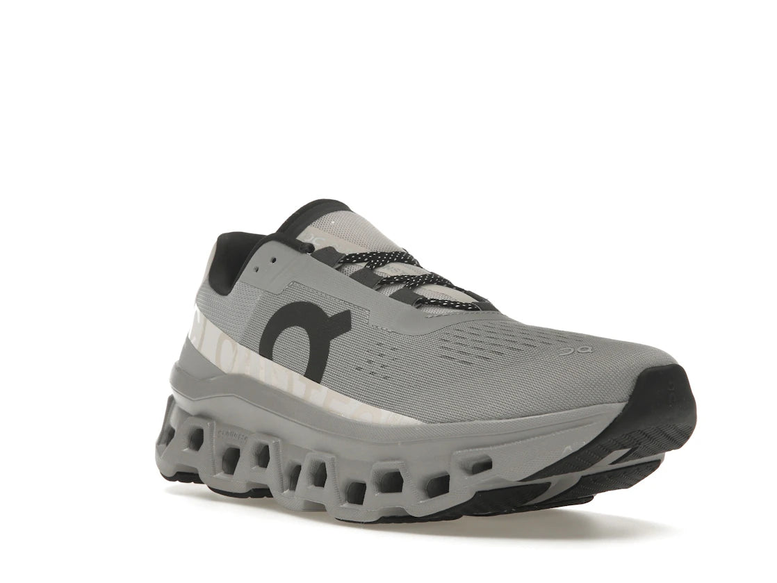 On Running Cloudmonster Alloy Silver - vue secondaire A