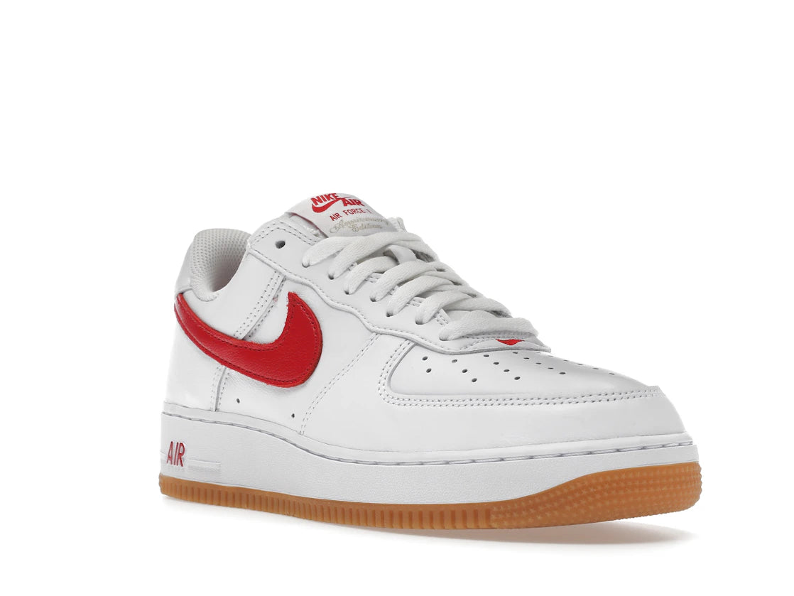 Nike Air Force 1 '07 Low Color of the Month University Red Gum - vue secondaire A