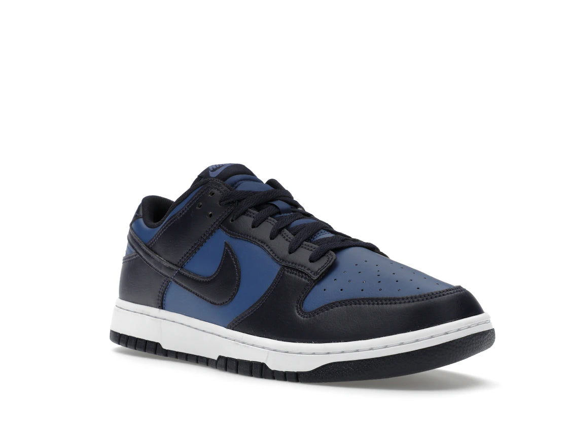 Nike Dunk Low Retro Mystic Navy - vue secondaire A