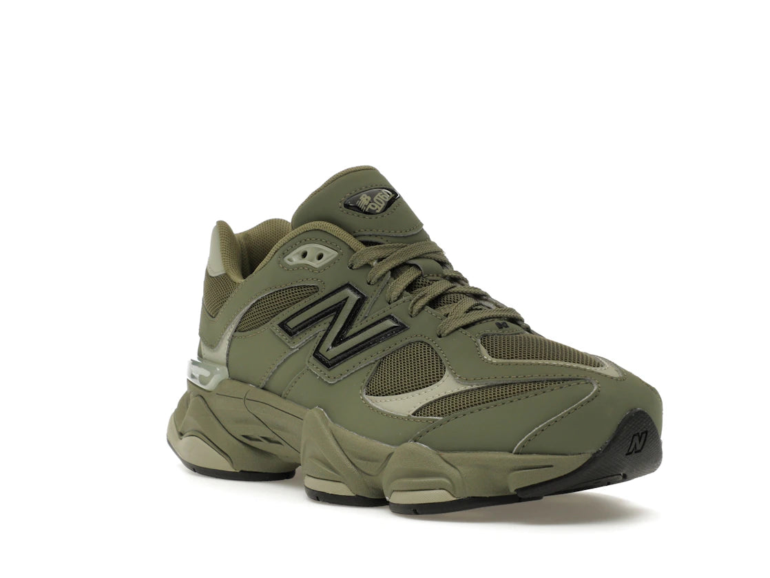 New Balance 9060 Dark Olivine (GS) - vue secondaire A
