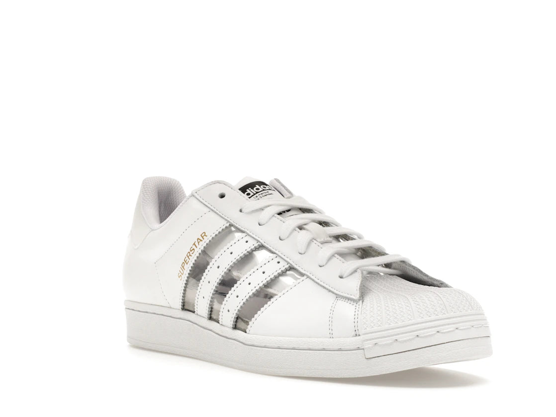 adidas Superstar White Transparent Stripes - vue secondaire A