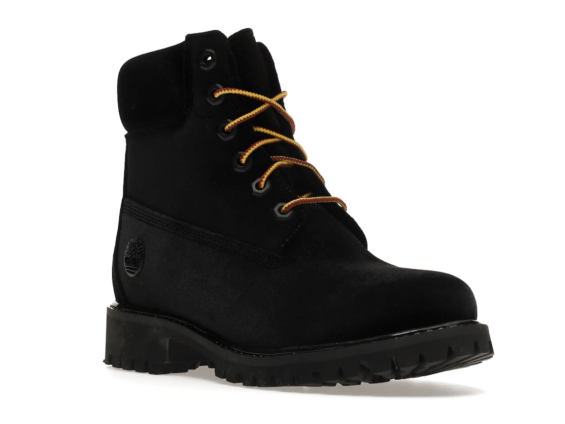 Off-White x Timberland Black Velvet (Women's) - vue secondaire A