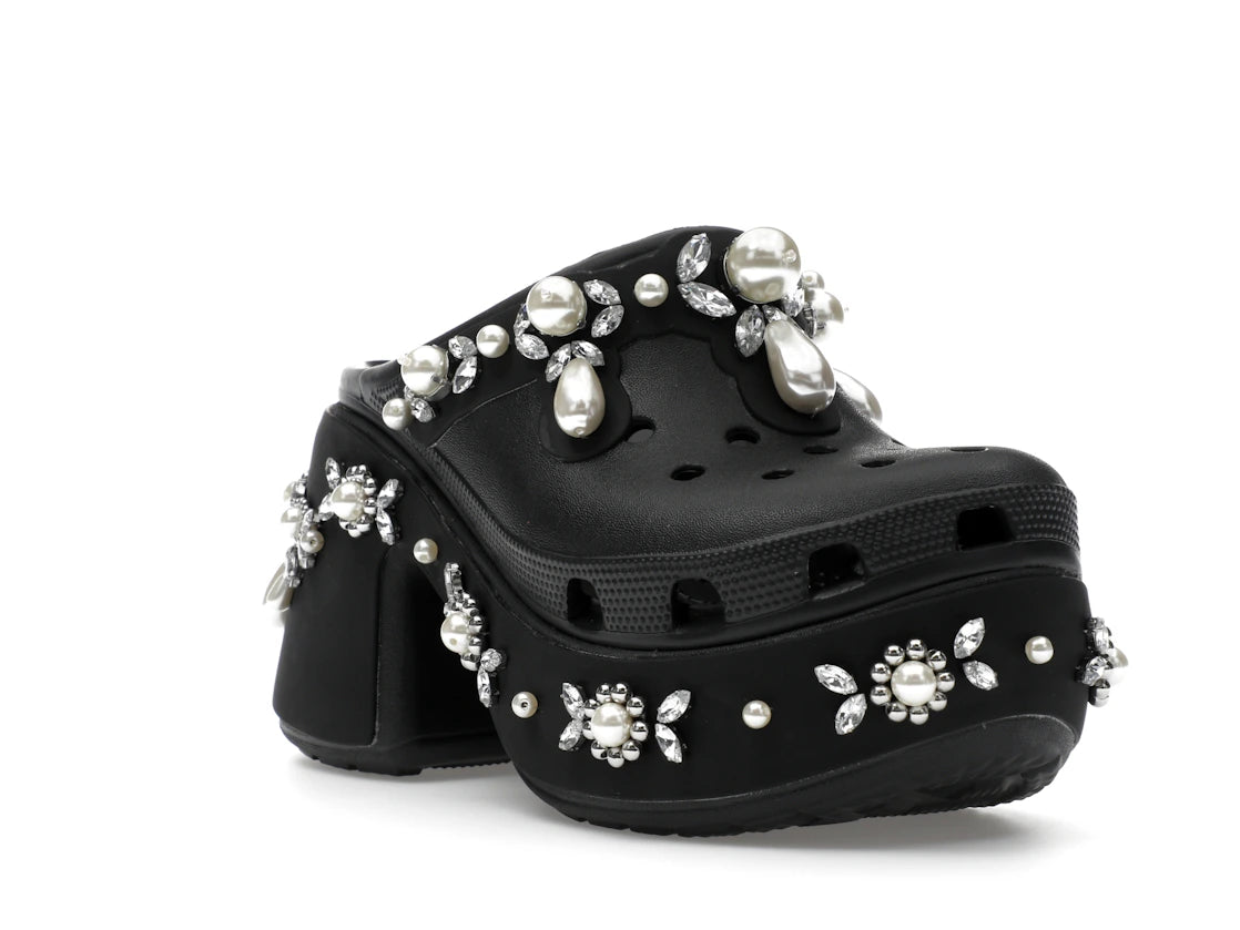 Crocs Siren Clog Simone Rocha Spiked Black - vue secondaire A