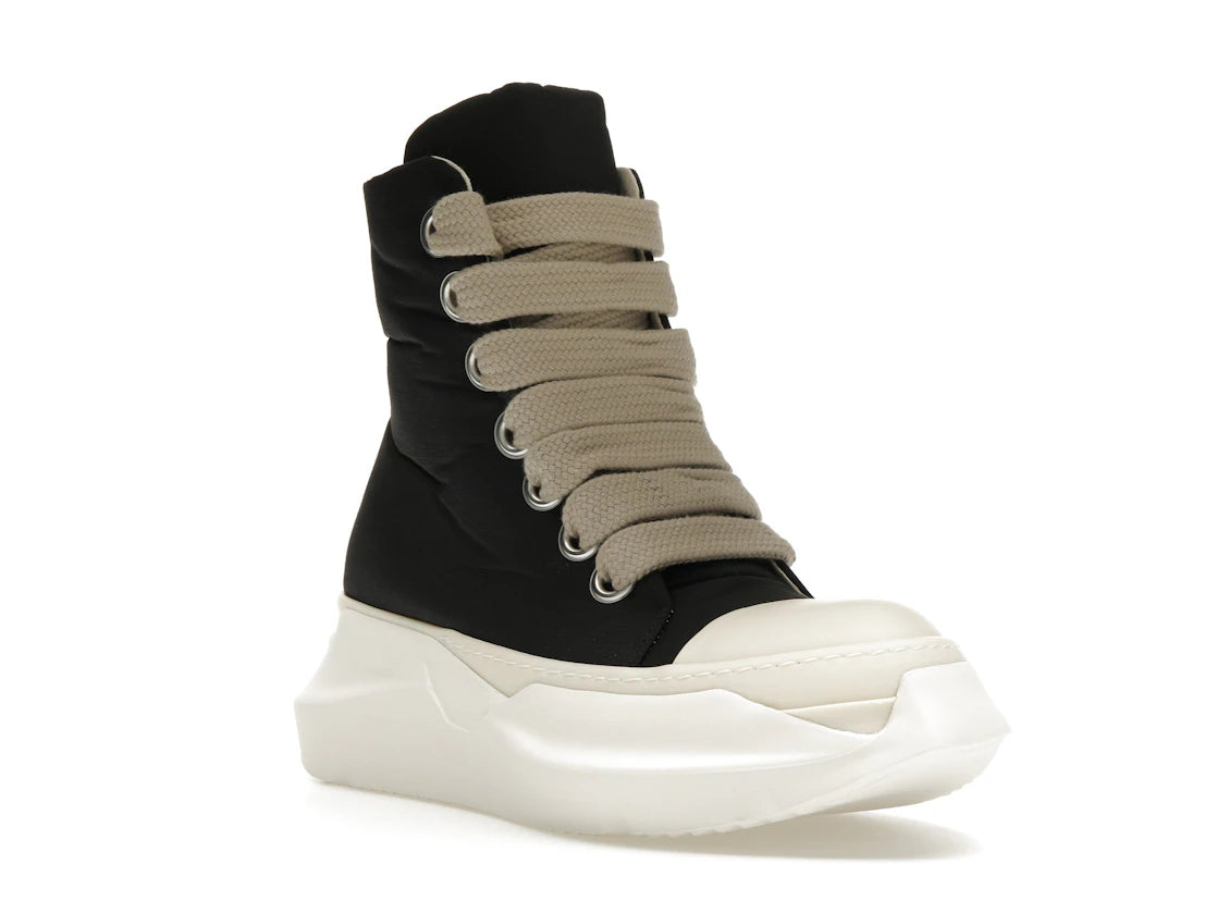 Rick Owens Porterville DRKSHDW Jumbo Laced Abstract High Black Milk - vue secondaire A