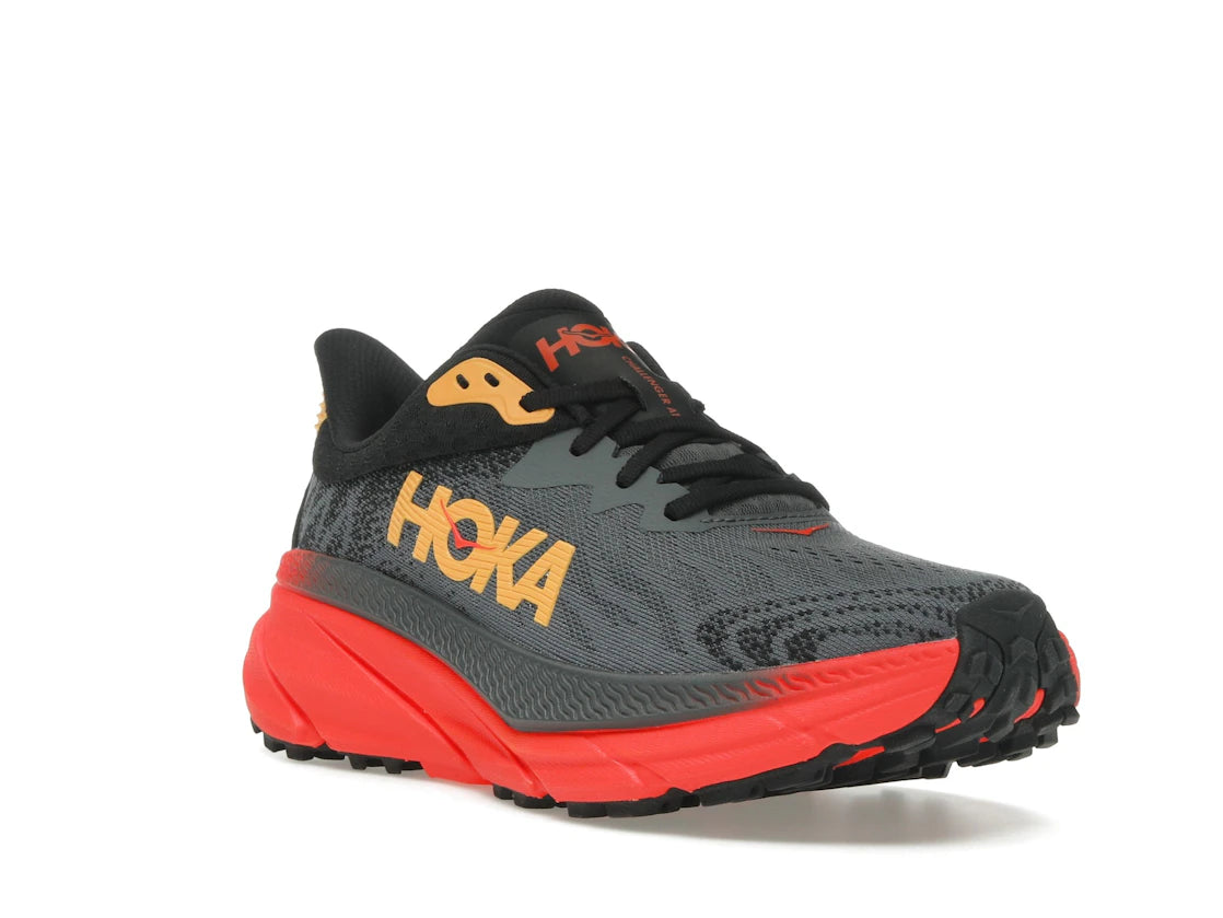 Hoka One One Challenger ATR 7 Castlerock Flame - vue secondaire A