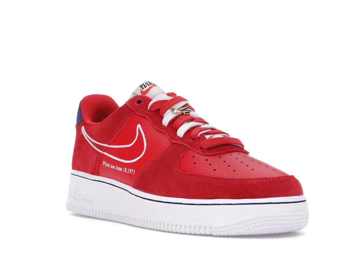 Nike Air Force 1 Low First Use University Red - vue secondaire A