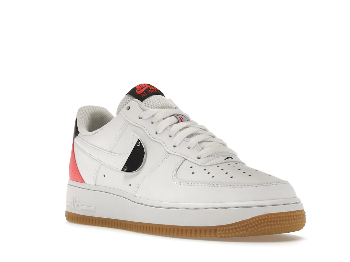 Nike Air Force 1 Low NBA White Crimson Gum - vue secondaire A