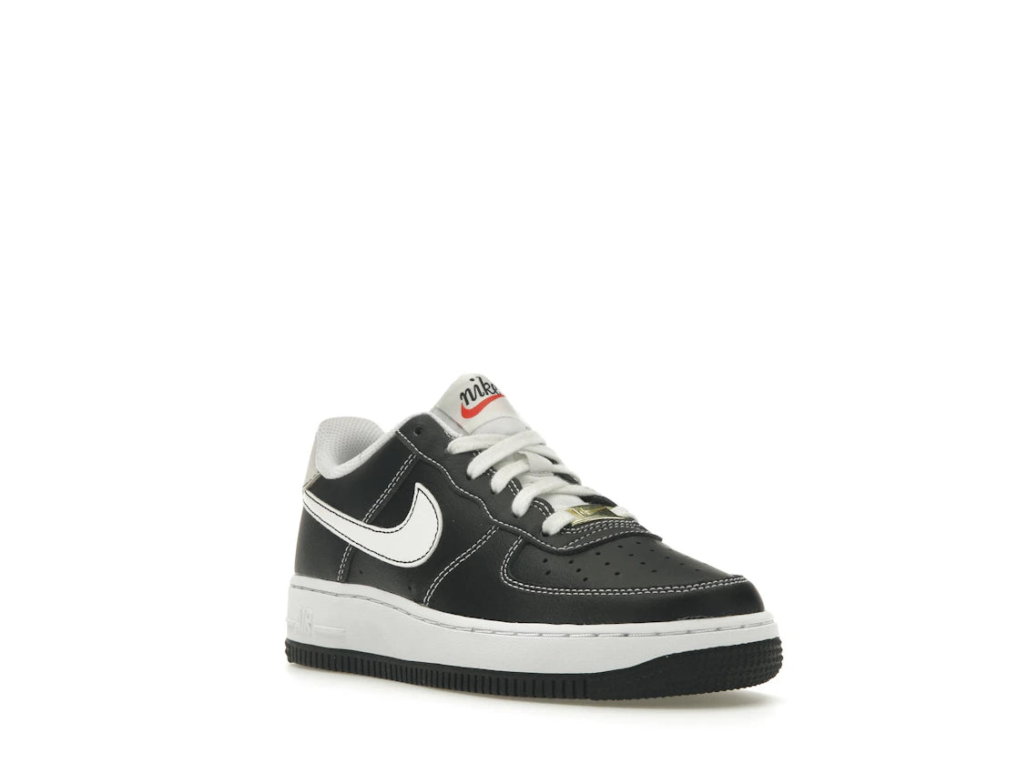 Nike Air Force 1 Low S50 Black White Black Sail (GS) - vue secondaire A