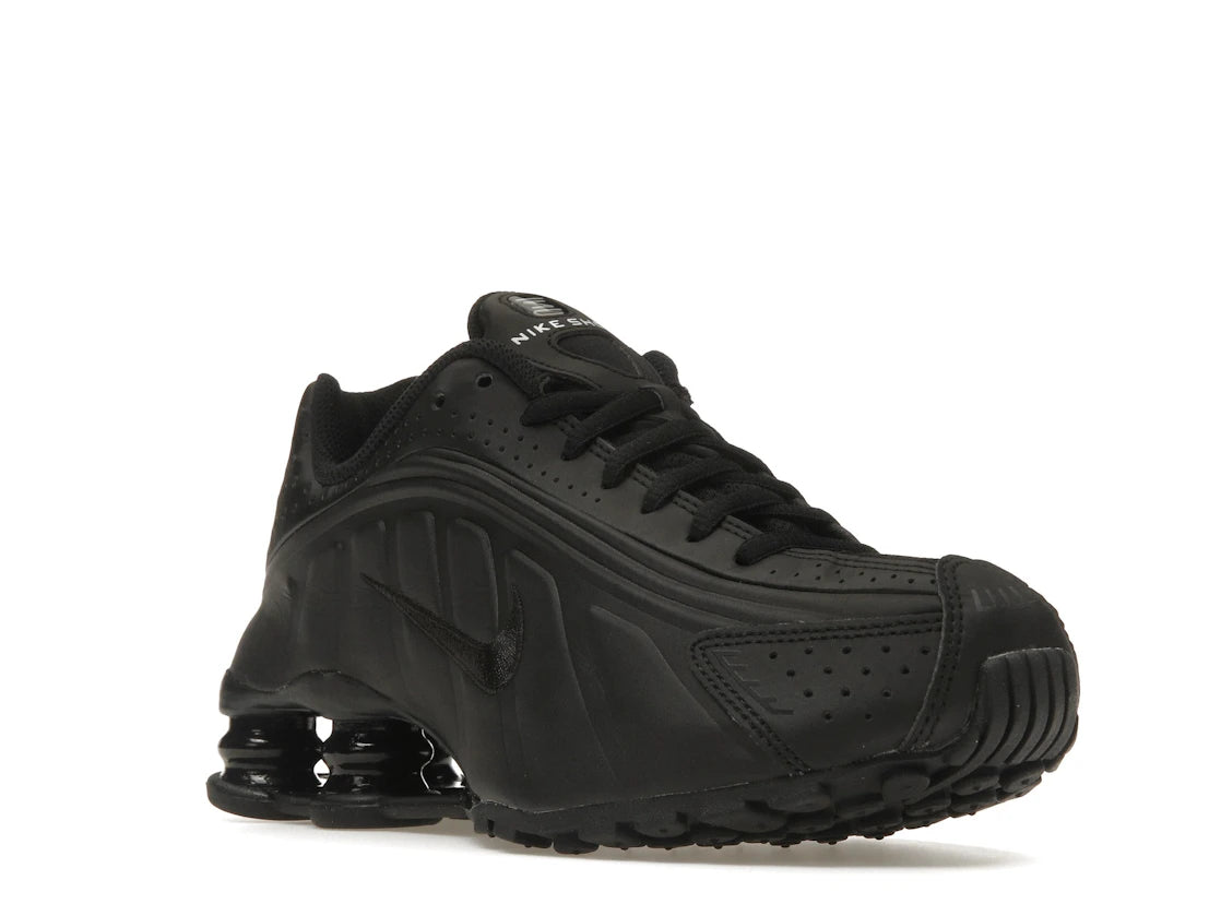 Nike Shox R4 Triple Black (GS) - vue secondaire A