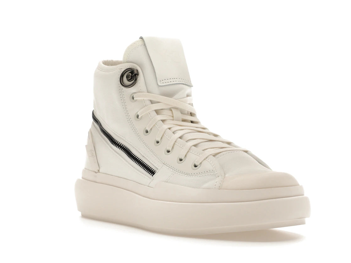 adidas Y-3 Ajatu Court High Core White Orbit Grey Cream White - vue secondaire A