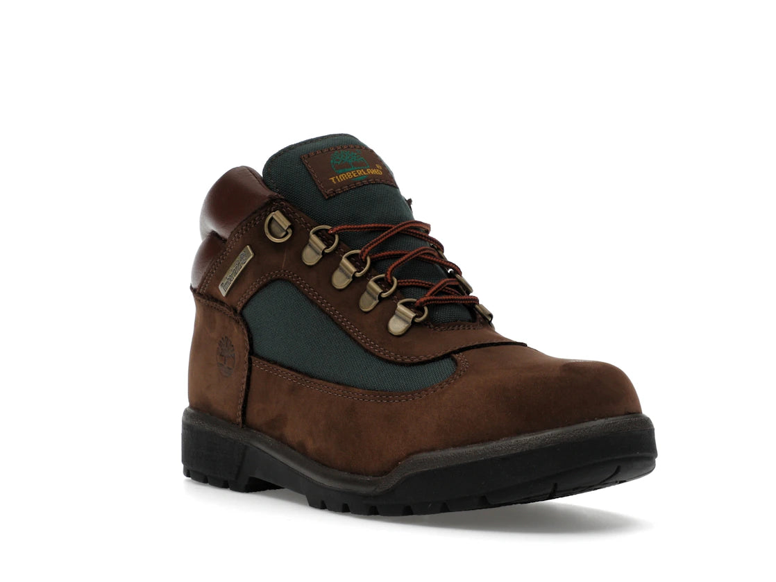 Timberland Field Boot Mid Lace Up Dark Brown (GS) - vue secondaire A