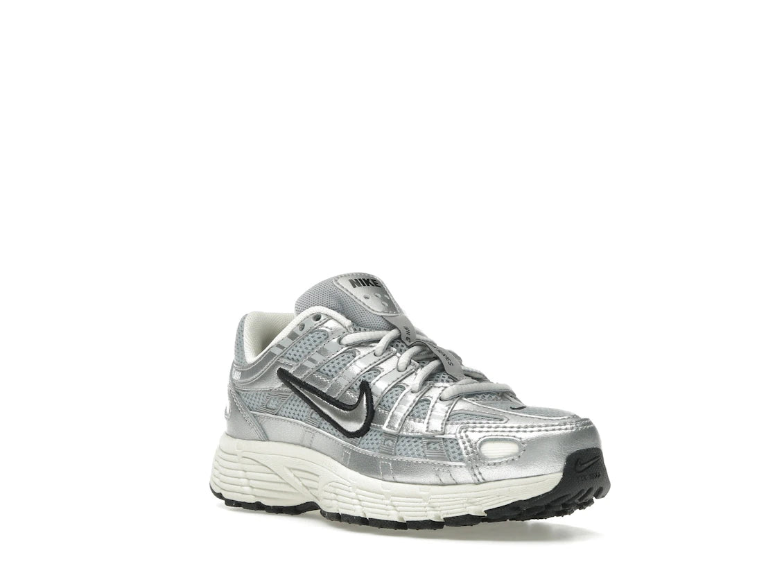 Nike P-6000 Metallic Silver Black (GS) - vue secondaire A