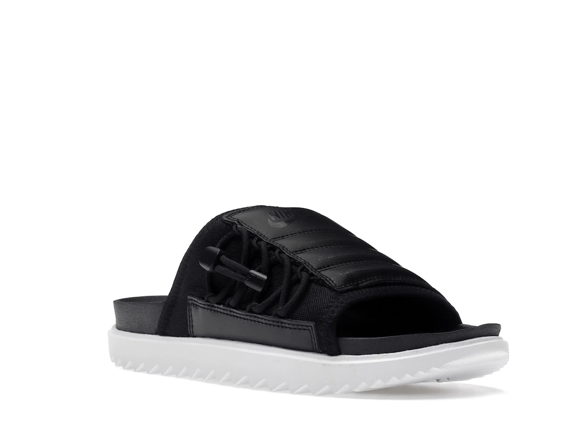 Nike Asuna Slide Black White - vue secondaire A