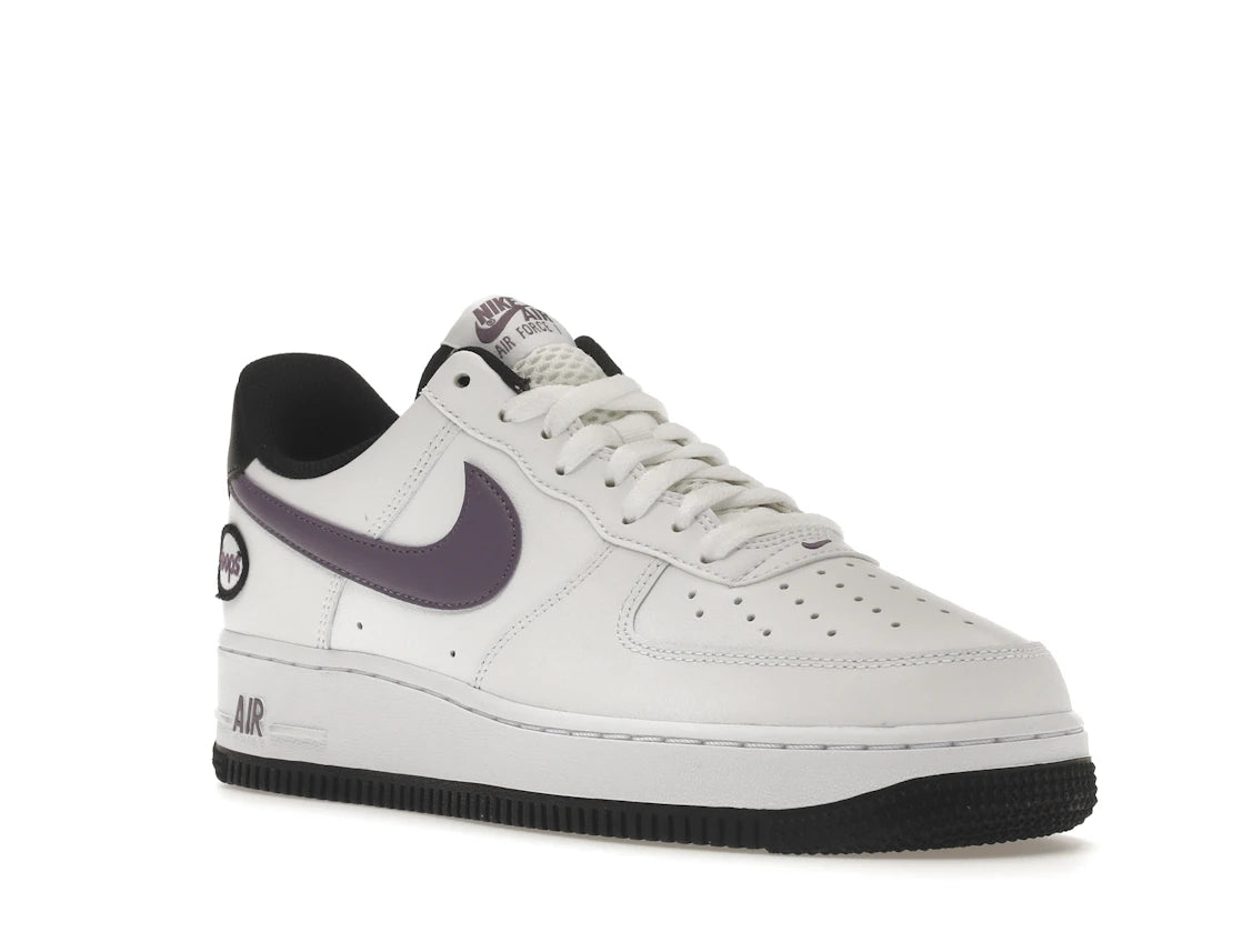 Nike Air Force 1 Low Hoops White Canyon Purple - vue secondaire A