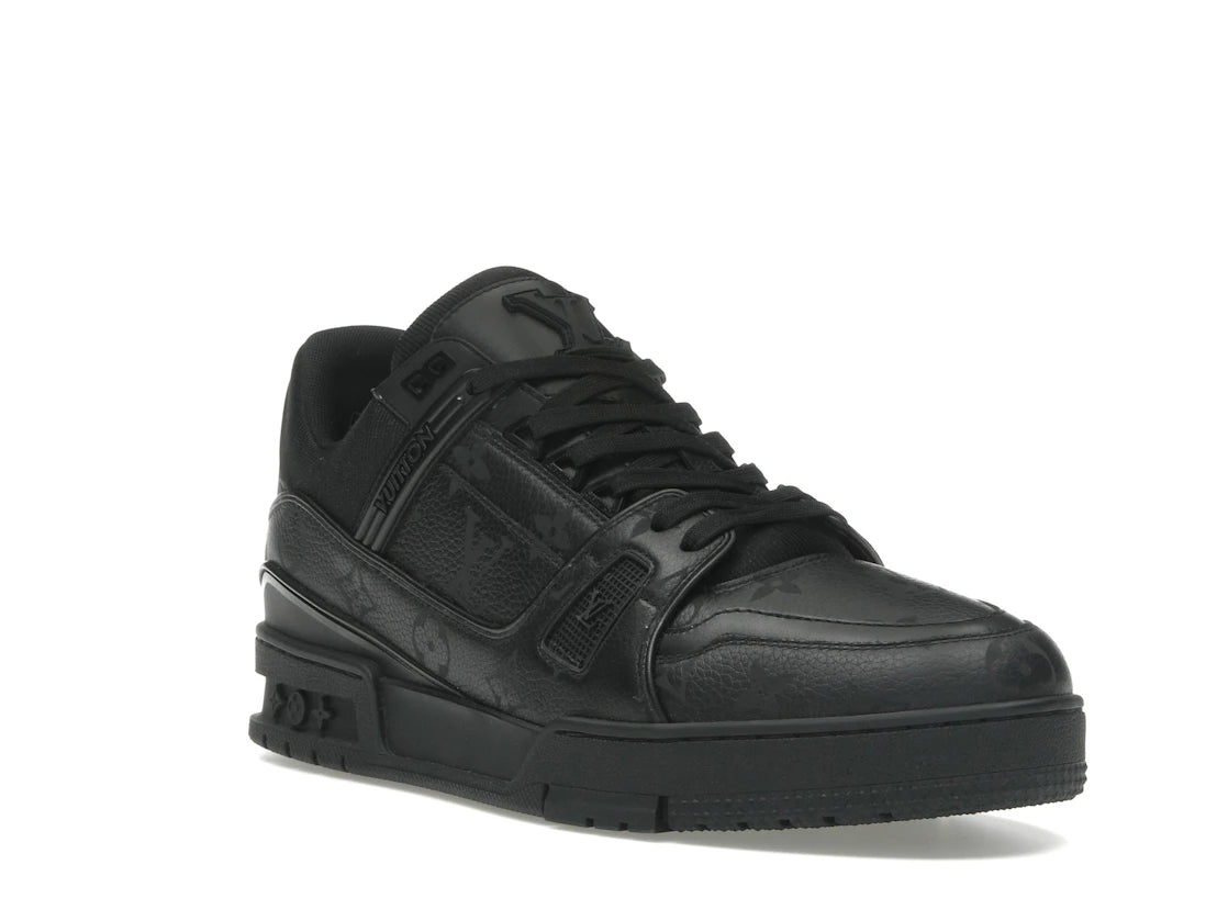 Louis Vuitton LV Trainer Black Monochrome - vue secondaire A