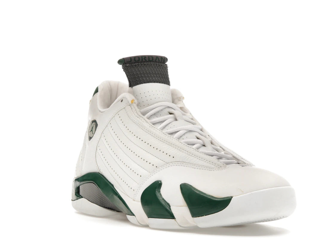 Jordan 14 Retro White Forest Green - vue secondaire A