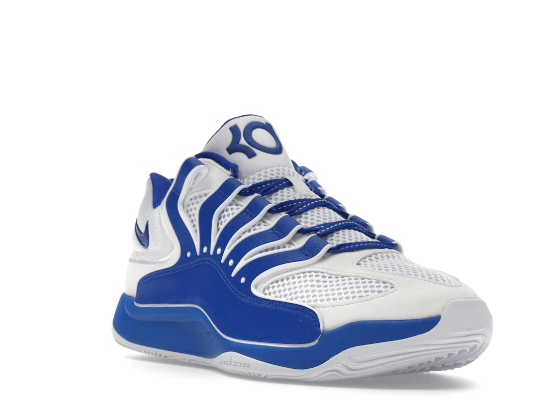 Nike KD 18 TB White Game Royal - vue secondaire A