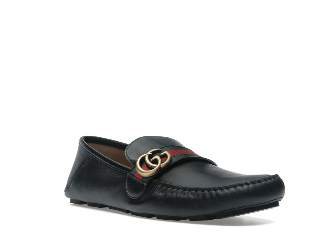 Gucci Noel Driver Loafer Black - vue secondaire A