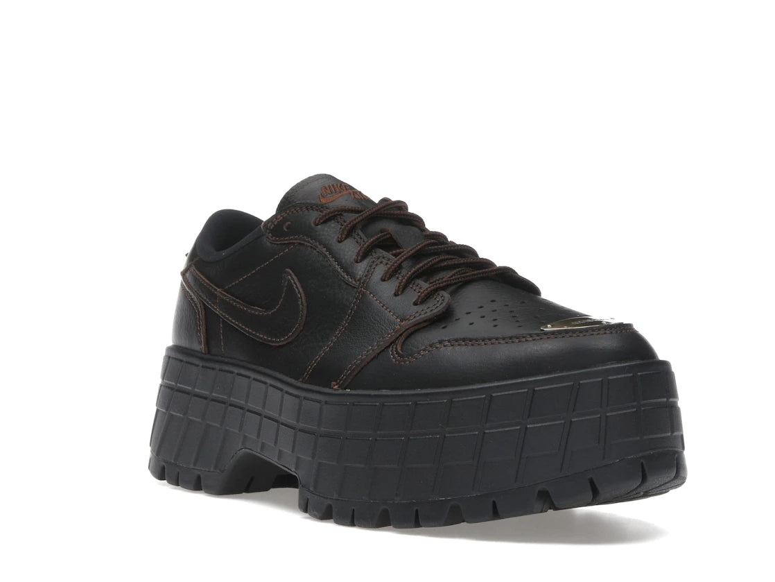 Jordan 1 Low Brooklyn Black Cacao Wow (Women's) - vue secondaire A