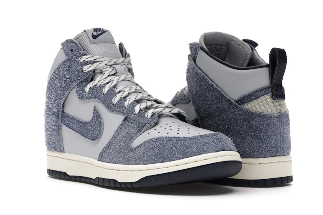 Nike Dunk High AB Notre Midnight Navy - vue secondaire A