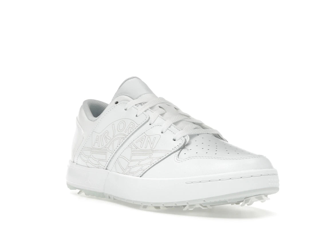 Jordan Nu Retro 1 Low Golf White Pure Platinum - vue secondaire A