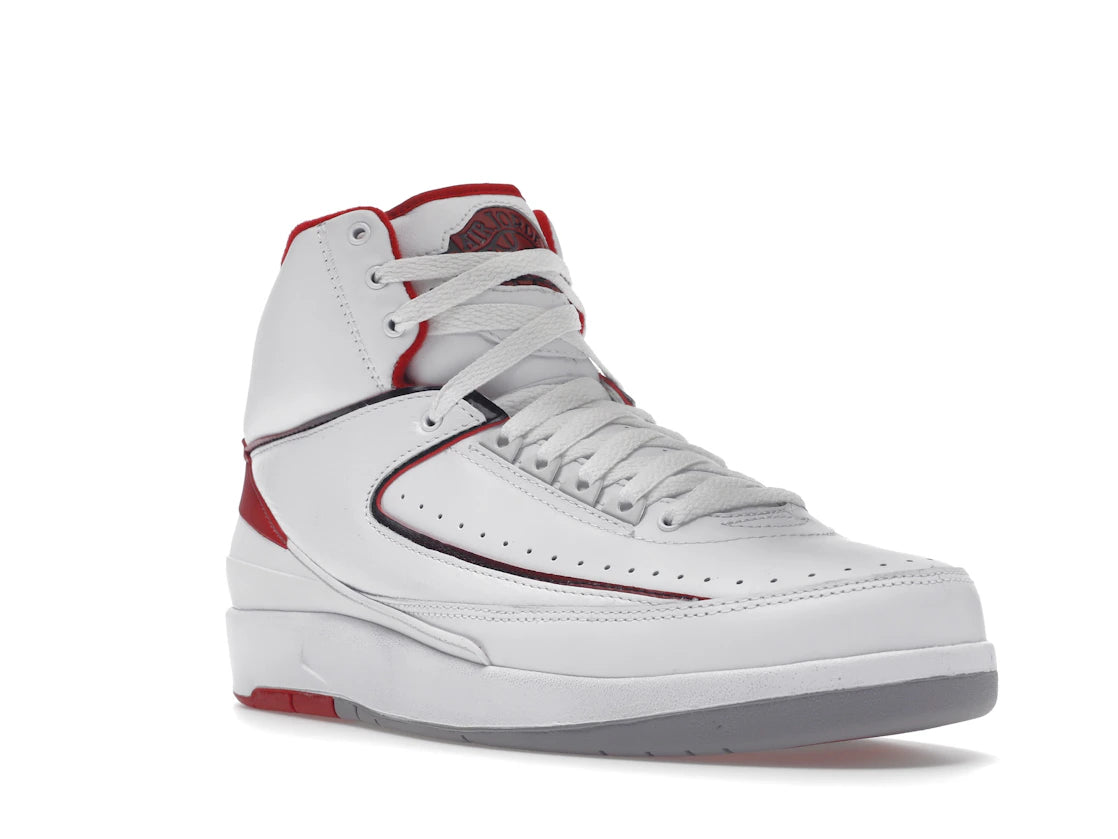 Jordan 2 Retro White Red CDP (2008) - vue secondaire A